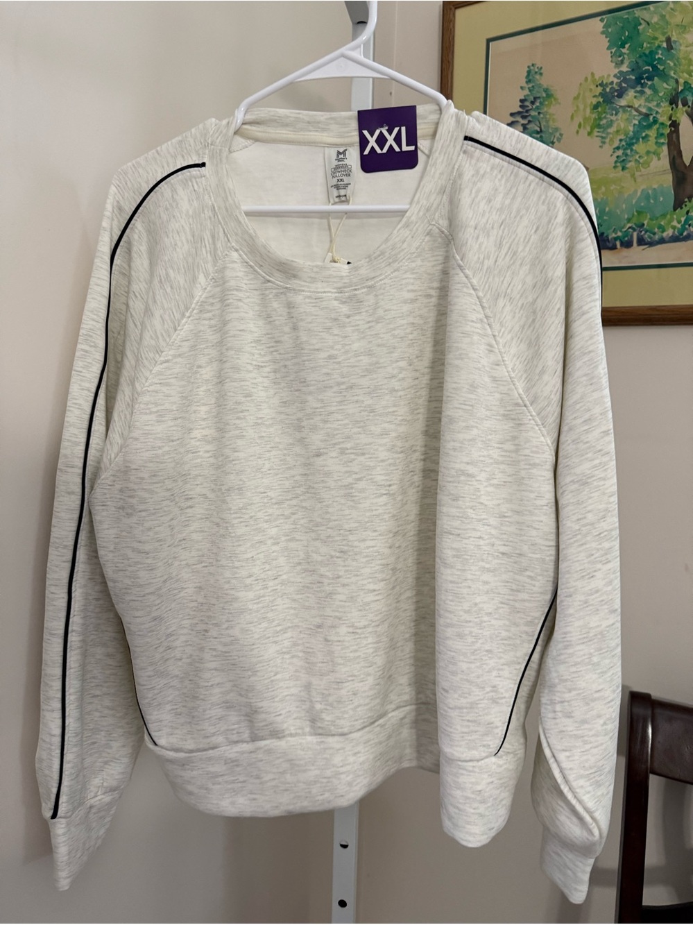 WOMENS Long Sleeve Members Mark Crew Neck Pullover. NWT. Size XXL